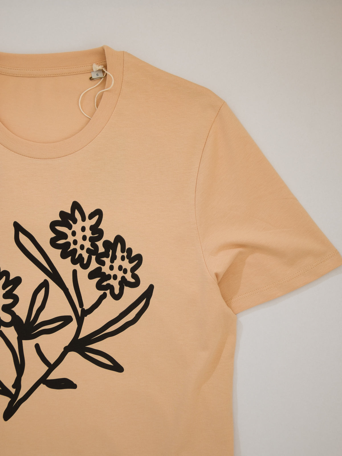 3 flowers apple blossom organic cotton t-shirt