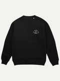do nothing club black organic cotton Unisex sweater