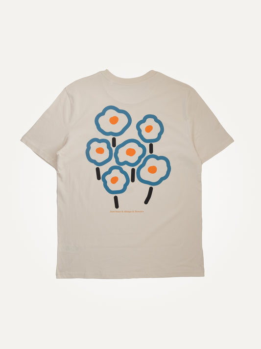 just bees and flowers unisex organic t-shirt