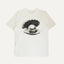 oyster off white organic unisex tee