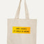 100 percent chance it could go wrong premium tote bag