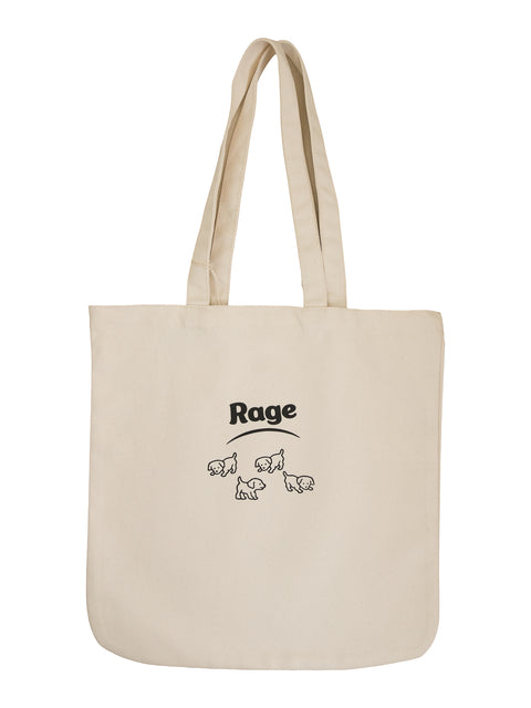 rage premium tote bag organic cotton