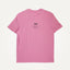 rage bubble pink oversized organic cotton t-shirt