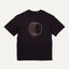 disk logo oversized organic tee chaos and creativity