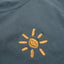 cropped tank washed denim blue organic cotton