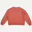 Chaos & Creativity clay womens cropped organic cotton sweater
