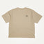 Chaos and Creativity ecru organic oversized organic  t-shirt