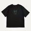 Living in a dream black organic cotton oversized t-shirt