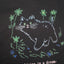 Living in a dream black organic cotton oversized t-shirt