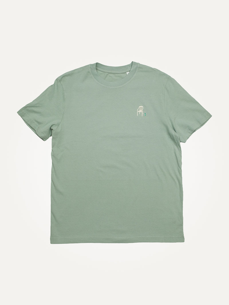 millennial holiday aloe oversized organic unisex t-shirt