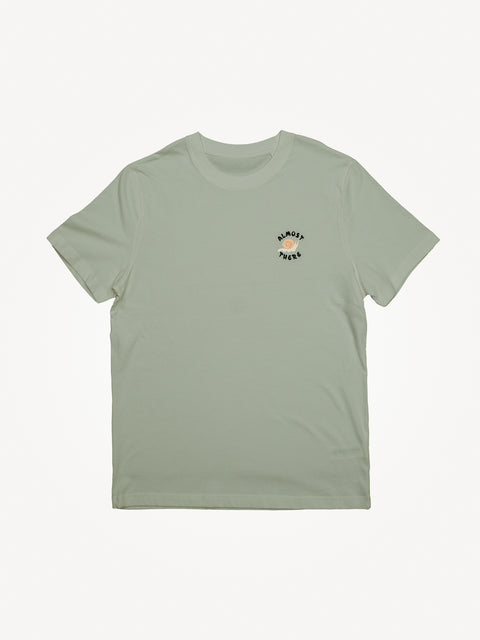 Almost There Aloe loose fitted organic cotton tee