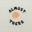 Almost There Aloe loose fitted organic cotton tee
