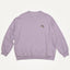 bad cat oversized french terry lightweight sweater purple