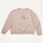 do nothing club eco heather cropped womens sweater