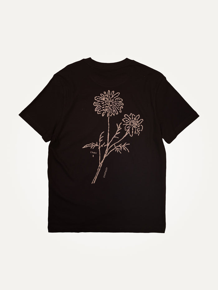Chaos & Creativity flower Unisexe organic T-shirt
