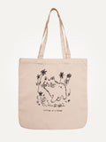 living in a dream organic cotton tote bag
