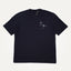 navy unisex organic t-shirt island lines chaos and creativity