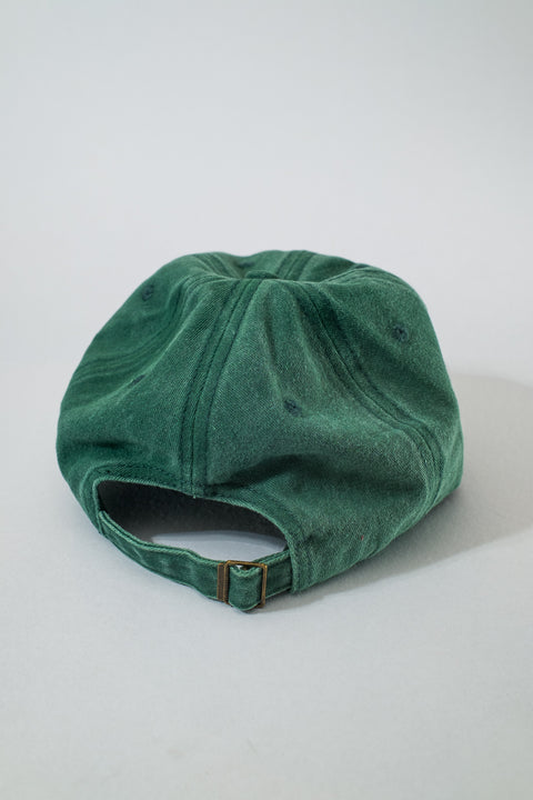 almost there faded dad hat - faded moss green