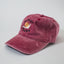 almost there faded dad hat - faded wine