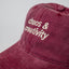 Chaos & Creativity logo hat - faded wine