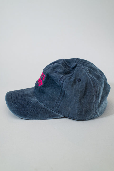 2 Chaos & Creativity logo hat - Denim blue