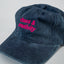 2 Chaos & Creativity logo hat - Denim blue