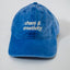 Chaos & Creativity logo hat - bright blue