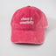 2 Chaos & Creativity logo hat - Bright red