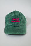 Chaos & Creativity logo hat - moss green