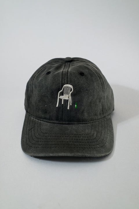 millennial holiday dad hat -  faded black