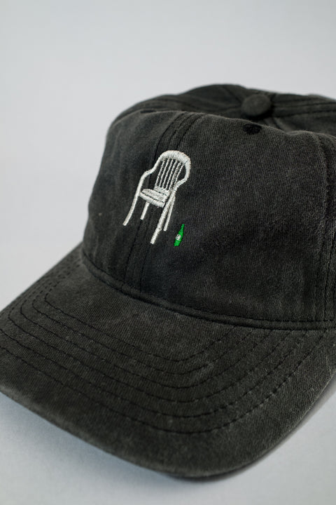 millennial holiday dad hat -  faded black