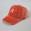 millennial holiday dad hat -  faded orange