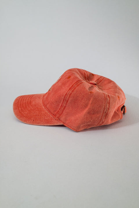 millennial holiday dad hat -  faded orange