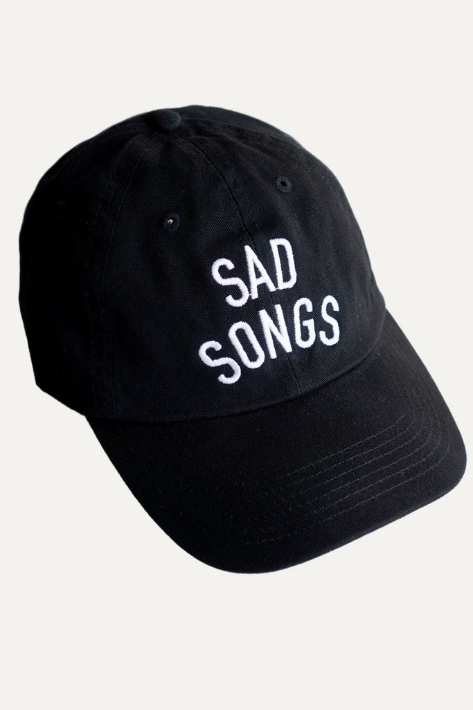 Sad Songs Dad Hat Black