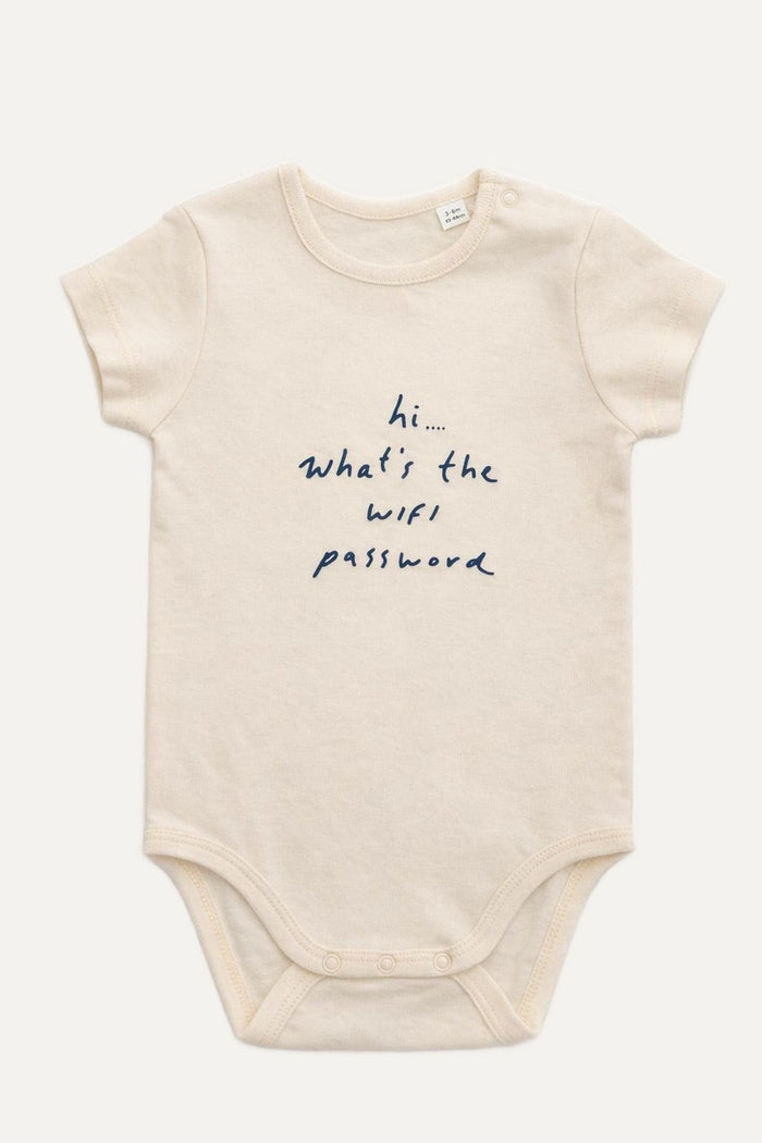 whats the wifi password organic cotton romper