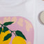 almost summer white organic unisex lemon t-shirt te koop bij Almost Summer Amsterdam 10686