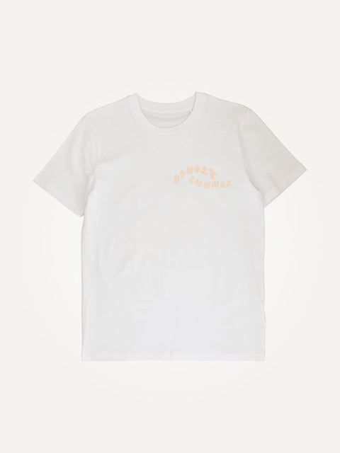 almost summer white organic unisex lemon t-shirt te koop bij Almost Summer Amsterdam 10686