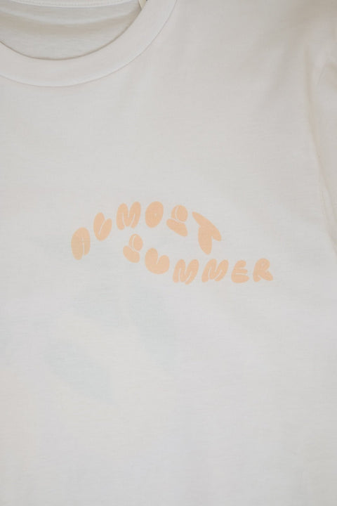 almost summer white organic unisex lemon t-shirt te koop bij Almost Summer Amsterdam 10686