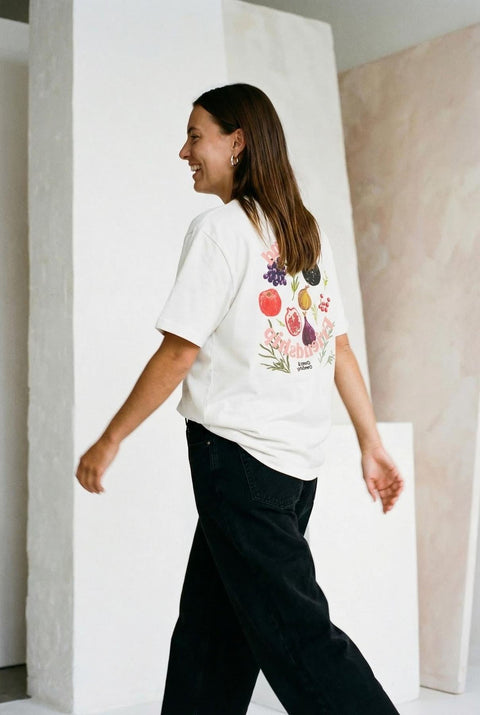 fruit and friendship organic cotton t-shirt