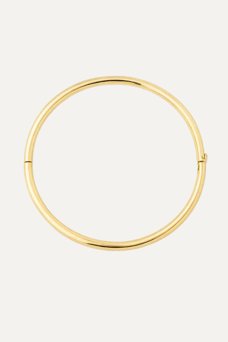 SOPHIA recycled bangle bracelet gold-plated