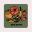 been-better-fruit-plate-sticker te koop bij Almost Summer Amsterdam 10239
