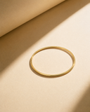 Stainless steel bracelet 3mm Gold plated