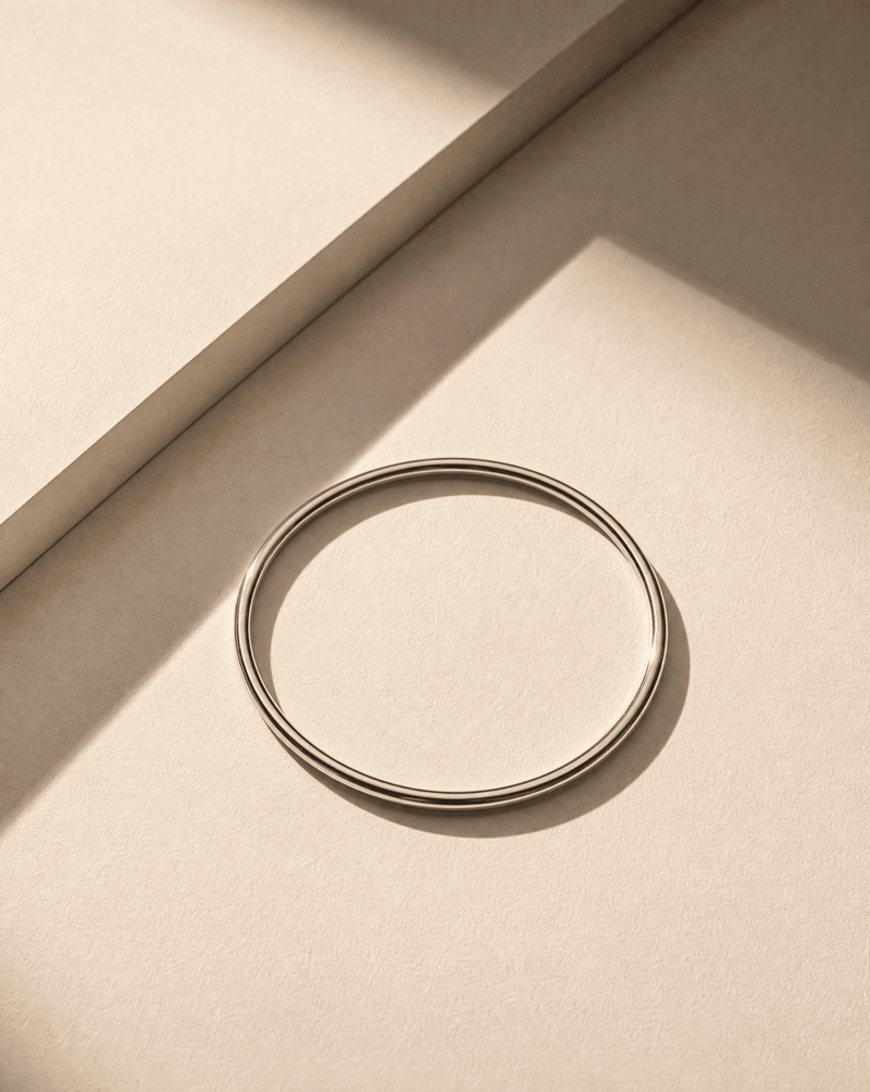 Stainless steel bracelet 3mm Silver Big
