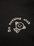 do nothing club organic cotton unisèx sweater te koop bij Almost Summer Amsterdam 10463