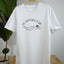 DO NOTHING GIRL white organic cotton unisex t-shirt te koop bij Almost Summer Amsterdam 10011