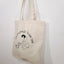 downward facing dog organic cotton premium tote bag te koop bij Almost Summer Amsterdam 10191
