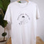 downward facing dog white organic cotton t-shirt te koop bij Almost Summer Amsterdam 10350