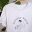 downward facing dog white organic cotton t-shirt te koop bij Almost Summer Amsterdam 10350