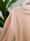 fiets mini misty pink organic cotton womens sweater te koop bij Almost Summer Amsterdam 10497