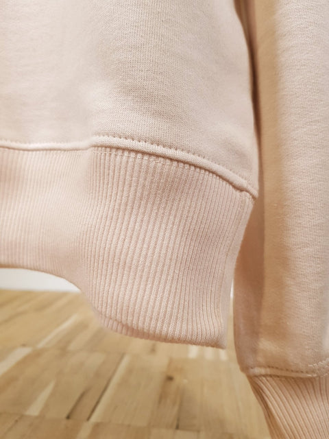 fiets mini misty pink organic cotton womens sweater te koop bij Almost Summer Amsterdam 10497